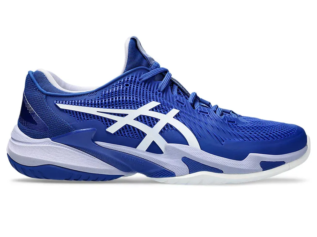 Asics Men's COURT FF 3 NOVAK Tennis Shoes in Asics Blue/Fresh Air