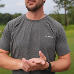 Legacy Tee - Charcoal Heather