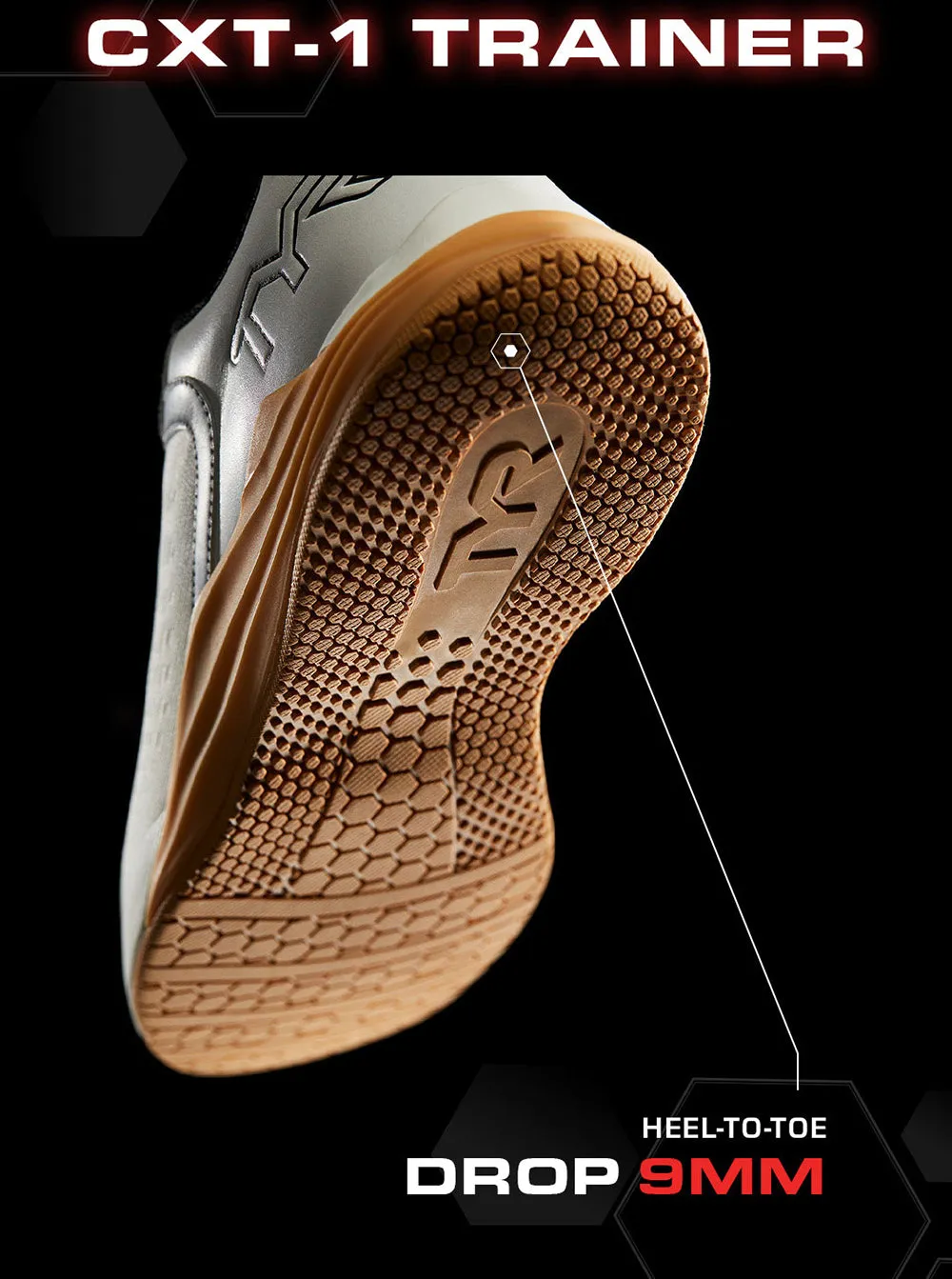 TYR CXT-1 Trainer Black/Gold